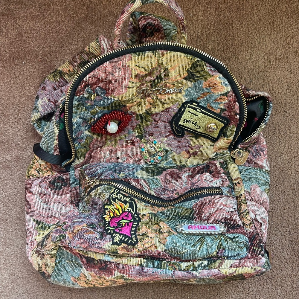 Betsey Johnson Mini Backpack